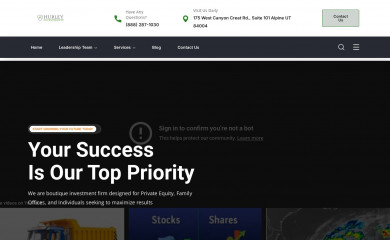 hurleyinvestments.com screenshot
