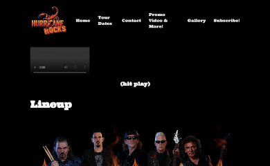 hurricanerocks.com screenshot