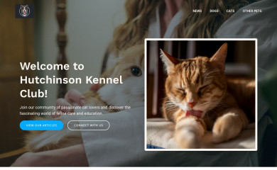 hutchinsonkennelclub.org screenshot