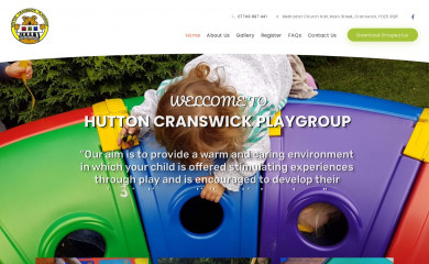huttoncranswickplaygroup.co.uk screenshot