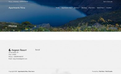 hvar-apartments-croatia.com screenshot