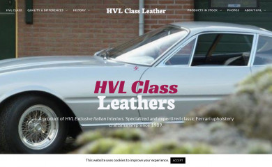 hvlclassleathers.com screenshot