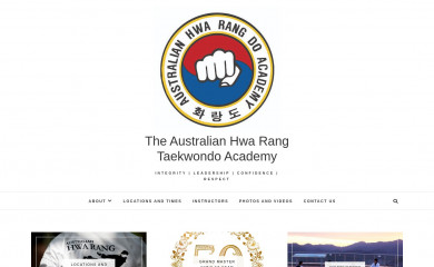 hwarangdo.com.au screenshot