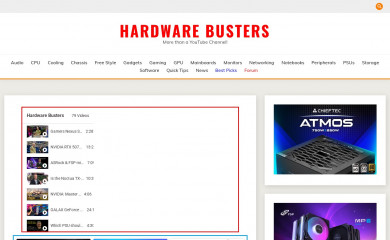 hwbusters.com screenshot