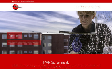hwmschoonmaak.nl screenshot