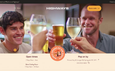 hwys.net.au screenshot