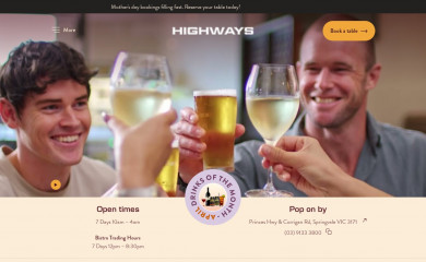hwys.net.au screenshot