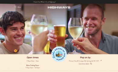 hwys.net.au screenshot