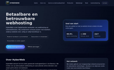 hyberweb.com screenshot