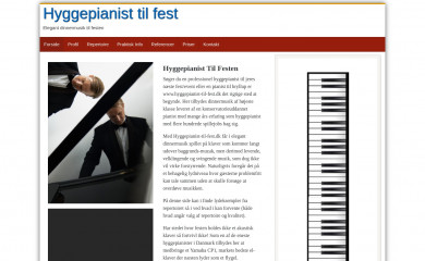 hyggepianist-til-fest.dk screenshot