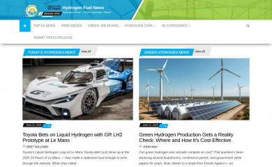 hydrogenfuelnews.com screenshot