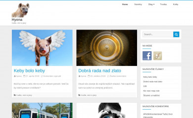 hyena.sk screenshot
