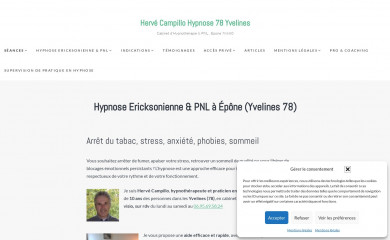 hypnose-herve-campillo.com screenshot