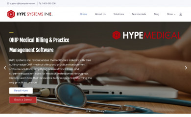 hypemedical.com screenshot
