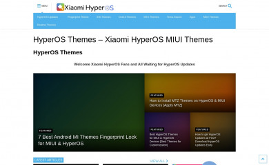 hyperostheme.in screenshot