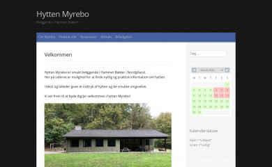 hyttenmyrebo.dk screenshot