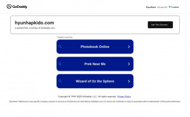 hyunhapkido.com screenshot