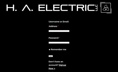ha-electric.com screenshot