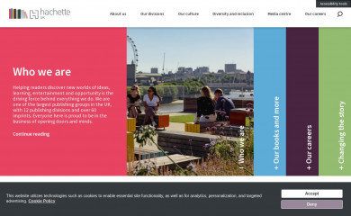 hachette.co.uk screenshot