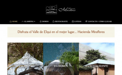 haciendamiraflores.cl screenshot