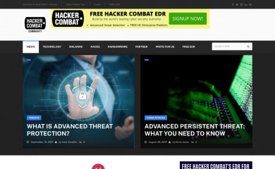 hackercombat.com screenshot