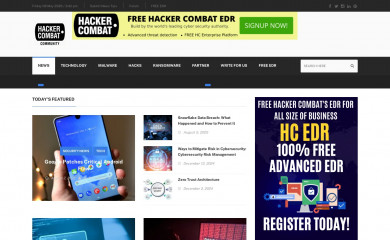 hackercombat.com screenshot