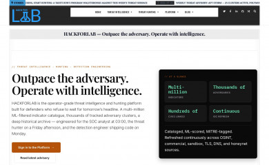 hackforlab.com screenshot