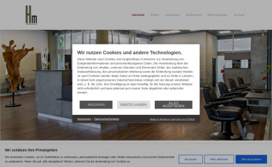 haare-mittmann.de screenshot