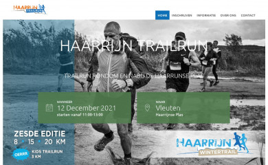 haarrijntrailrun.nl screenshot