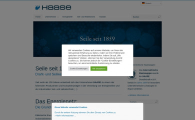 haase.at screenshot