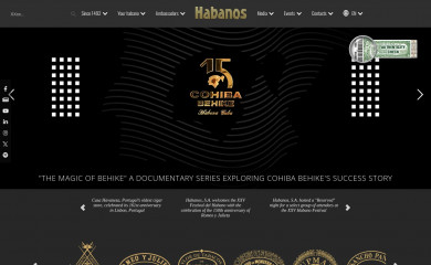 habanos.com screenshot