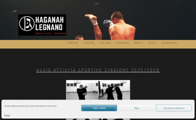 haganahlegnano.it screenshot