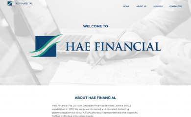 haefinancial.com.au screenshot