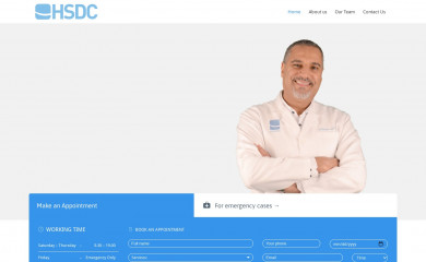 haffadhdental.com screenshot