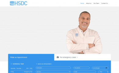 haffadhdental.com screenshot