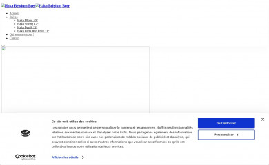 haka-belgium.be screenshot