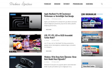 hakanozalan.com screenshot