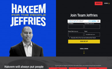 hakeemjeffries.com screenshot