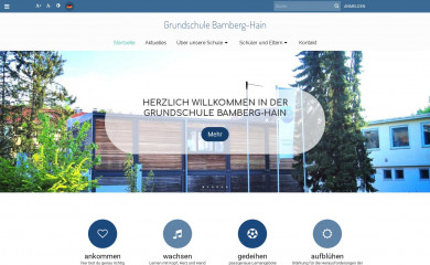hainschule-bamberg.de screenshot