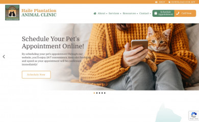 haileanimalclinic.com screenshot