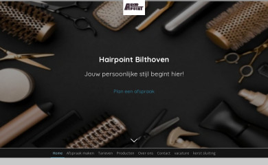 hairpoint-bilthoven.nl screenshot