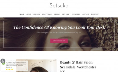hairsalon-westchester.com screenshot