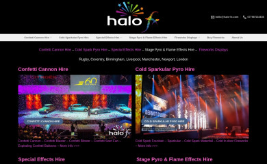 halo-fx.com screenshot