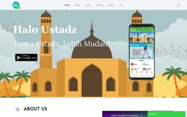 haloustadz.id screenshot