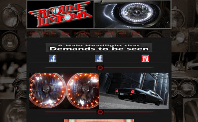 haloheadlights.co screenshot