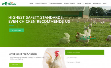 halalchickensupplier.com screenshot