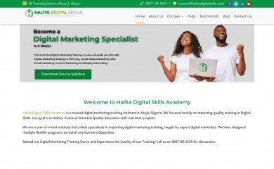 halitadigitalskills.com screenshot