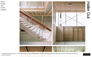 hallergut.ch screenshot