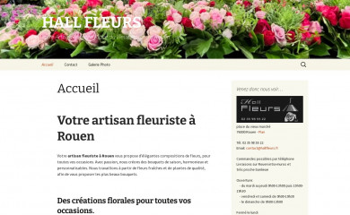 hallfleurs.fr screenshot