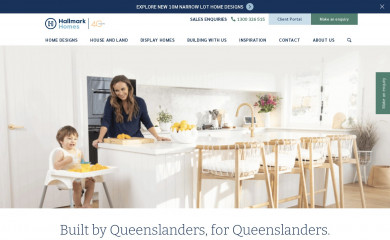 hallmarkhomes.com.au screenshot